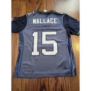 Reebok Seneca Wallace Seattle Seahawks Football Jersey Small Womens Ladies Top